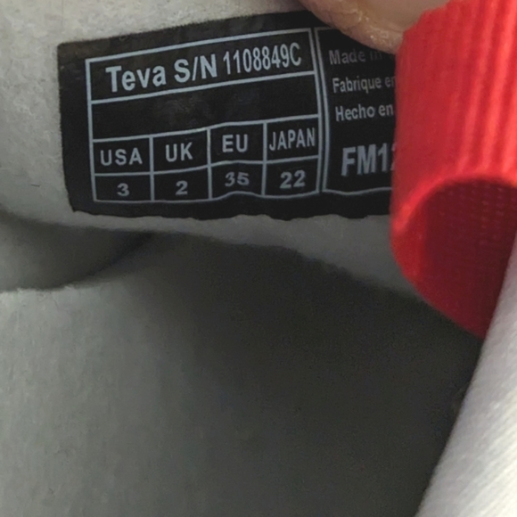 Teva X Eric Carle Hungry Caterpillar Collaboration Ember Mocs Slip On Shoes - Picture 9 of 9